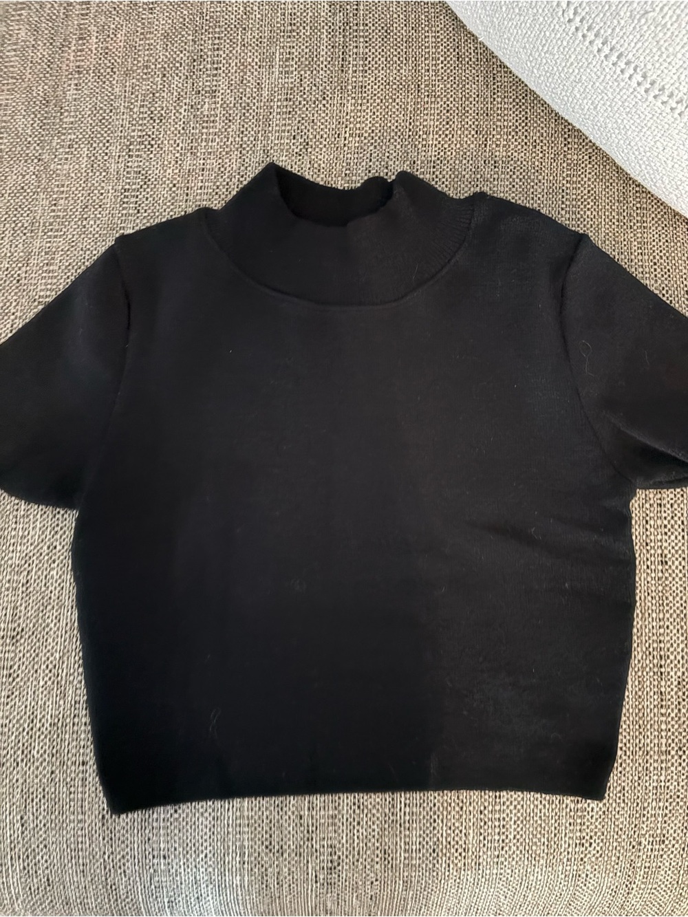 Zara Mock Neck Sweater Top